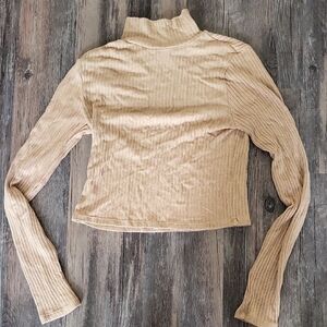 Reformation Mock Neck Top